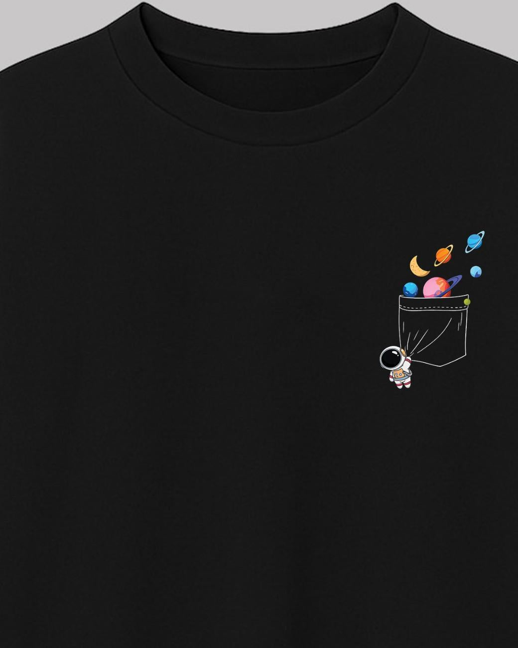 Planets Oversized t-shirt.