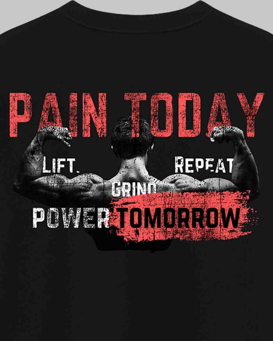 Rise and Become Oversized t-shirt for gym