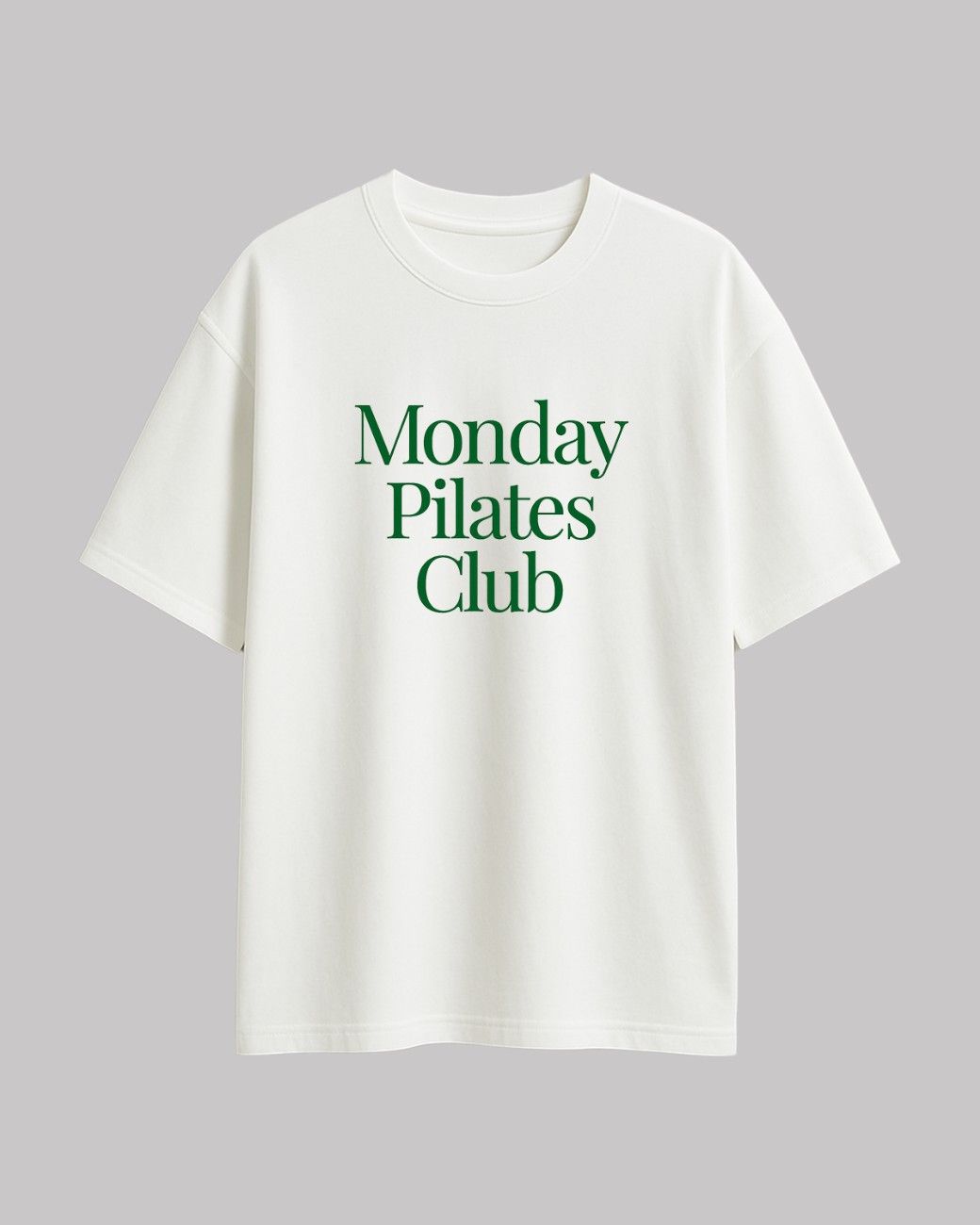 Monday Pilates Club Oversized t-shirt