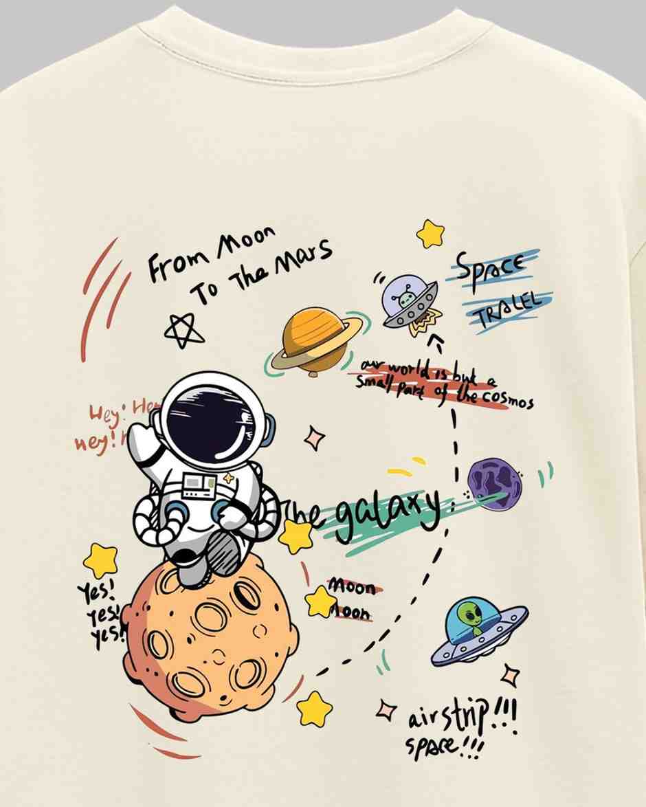 Galaxy Unisex Oversized t-shirt.