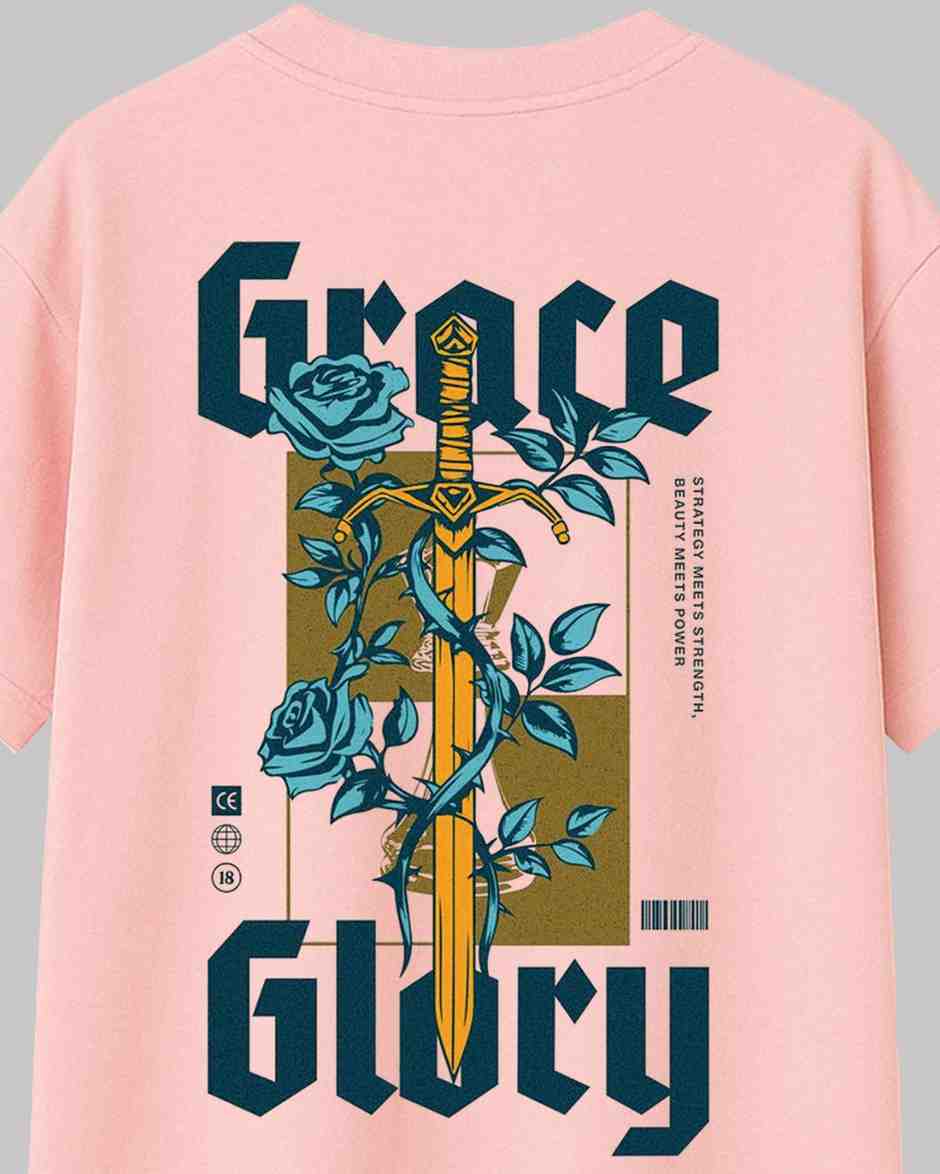 Grace Unisex Oversized t-shirt.