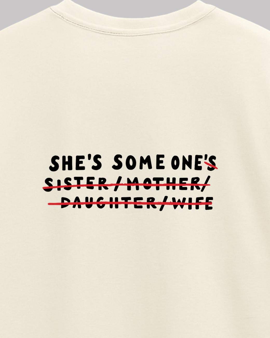 She's Someone Oversized t-shirt