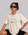 Good Vibes and Tequila Oversized t-shirt.