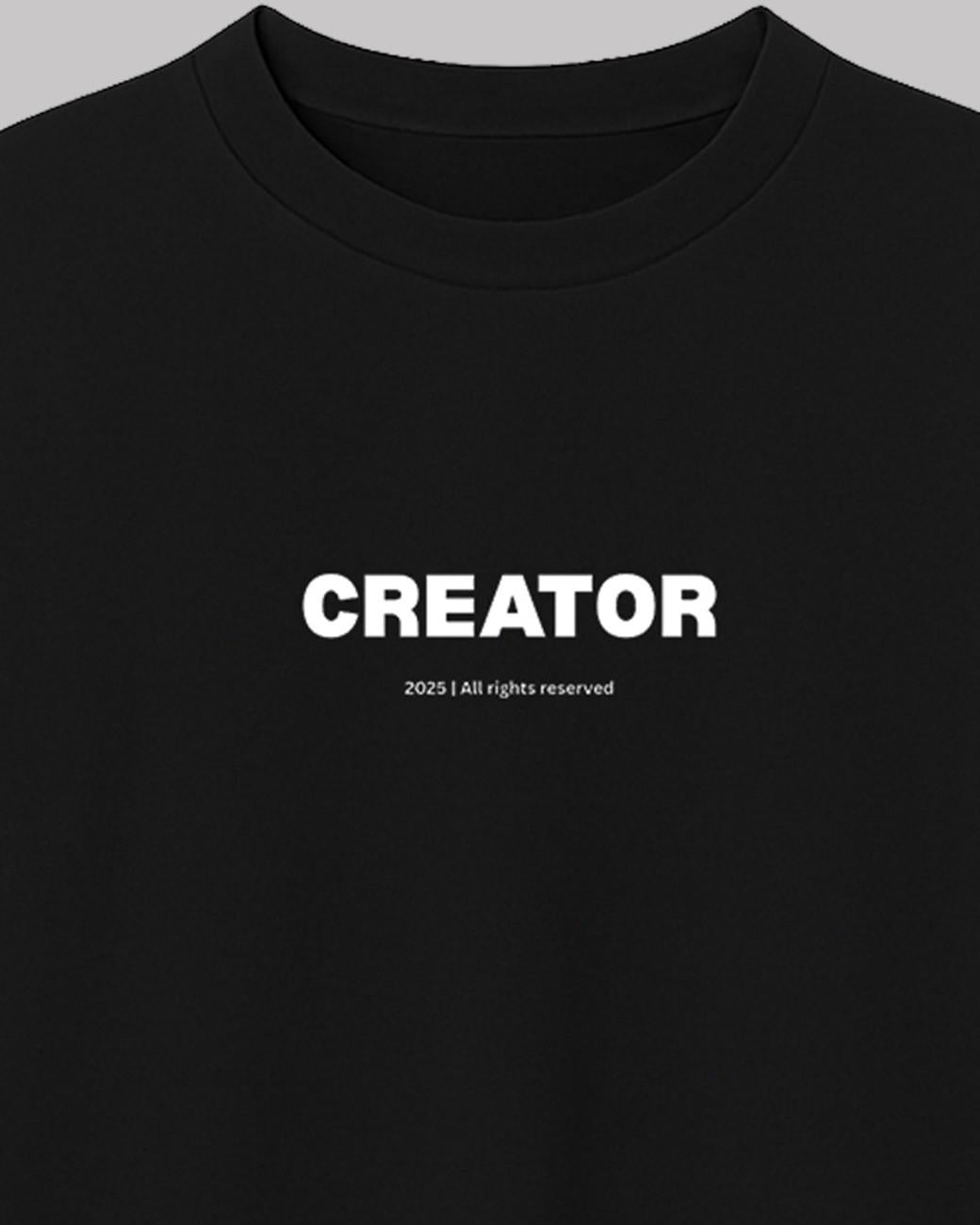 Creator Oversized t-shirt.