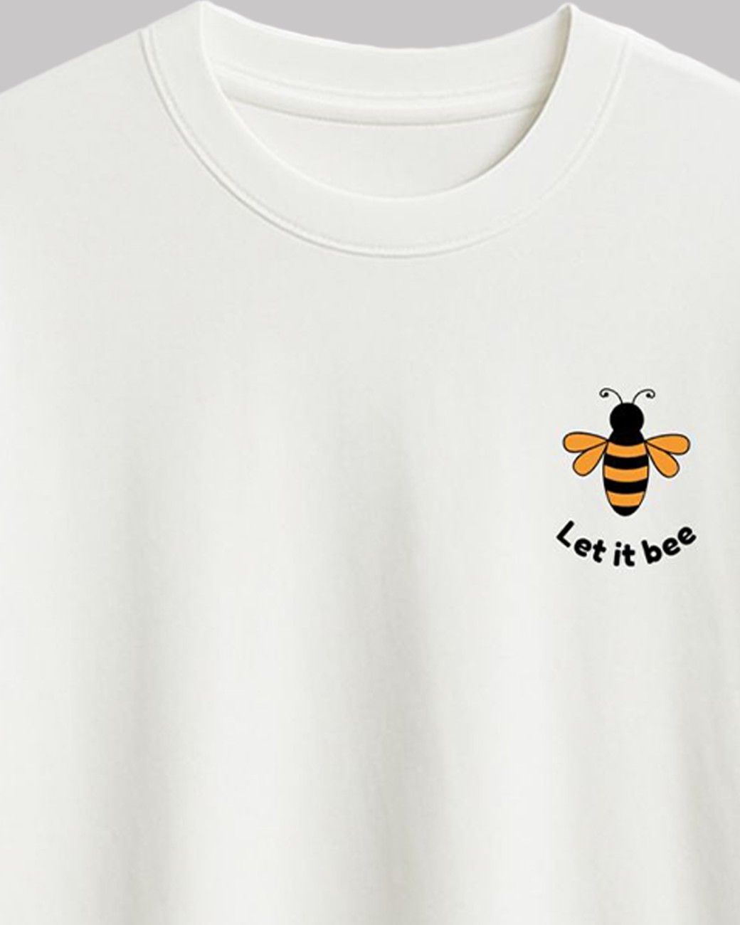 Let It Bee Oversized t-shirt.