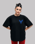 Paradise - Blue Unisex Oversized t-shirt.