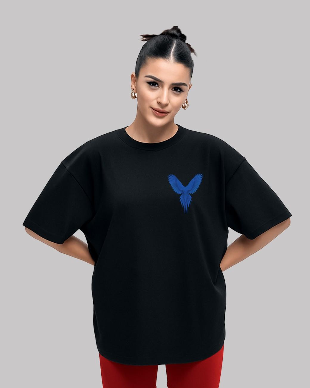 Paradise - Blue Unisex Oversized t-shirt.