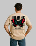 Dream Big Live Bigger Unisex Oversized t-shirt