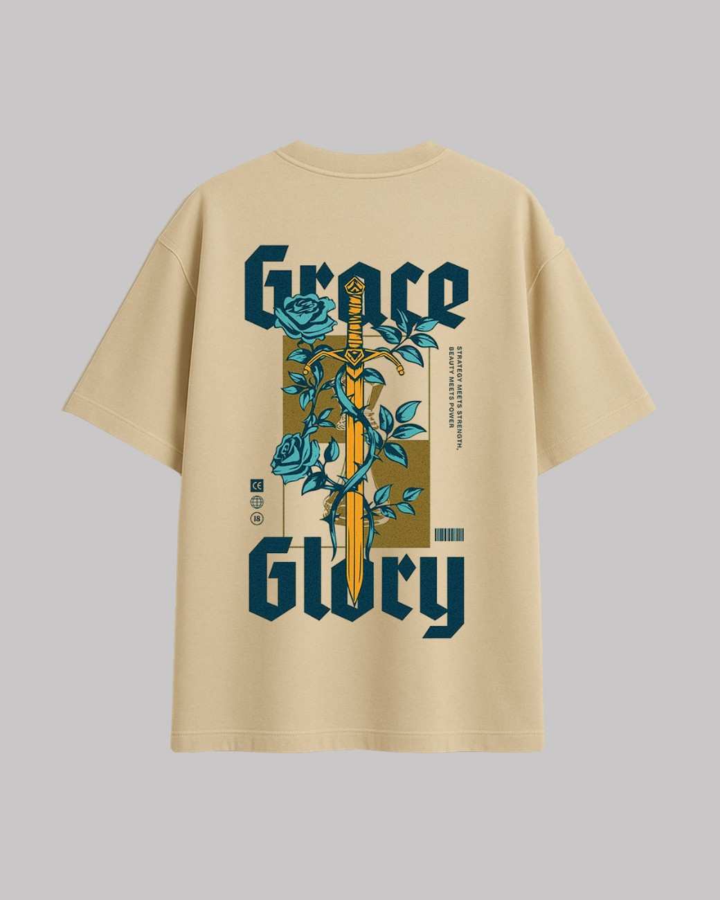 Grace Unisex Oversized t-shirt.