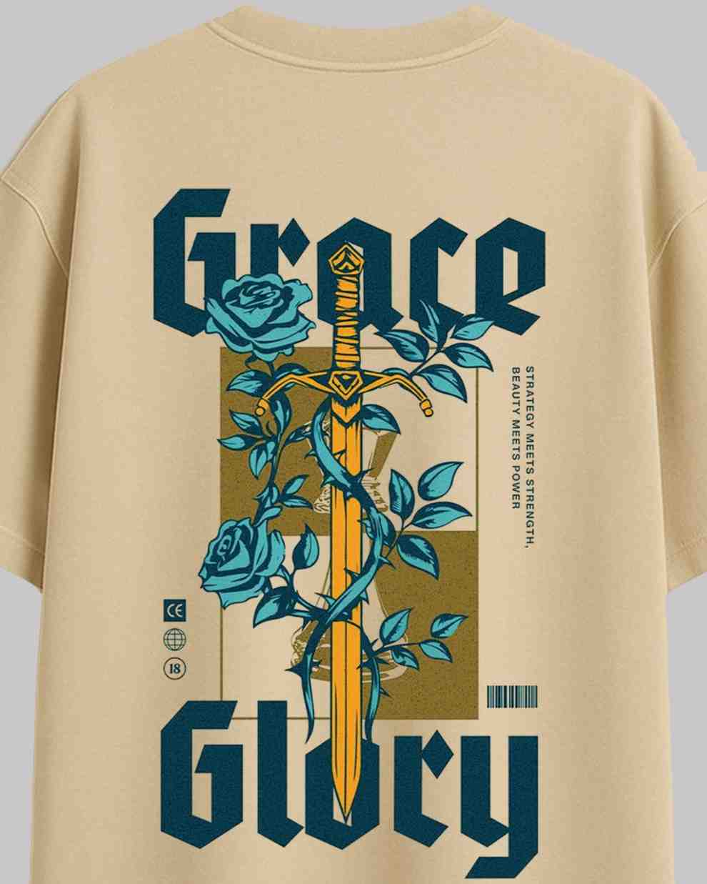 Grace Unisex Oversized t-shirt.