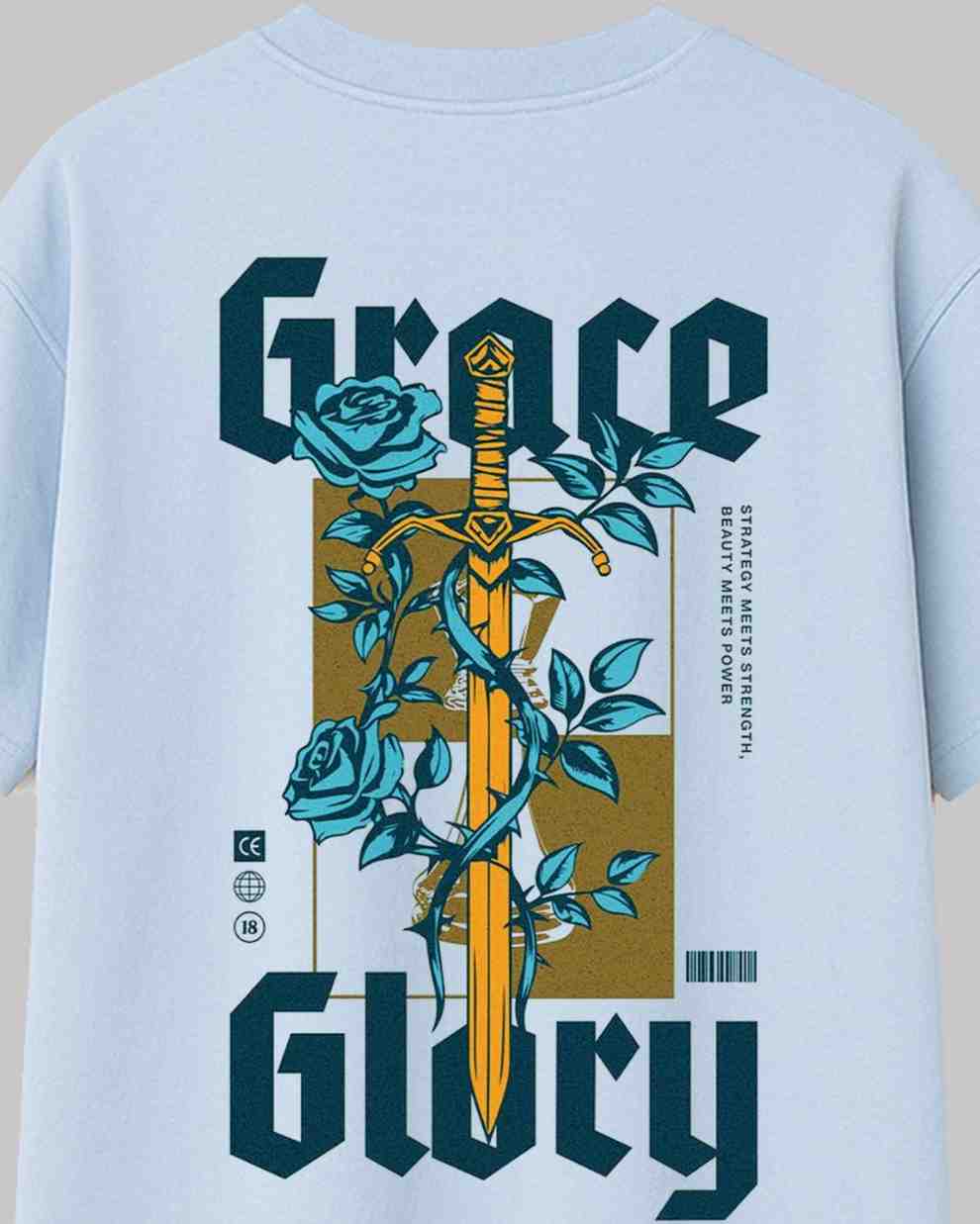 Grace Unisex Oversized t-shirt.