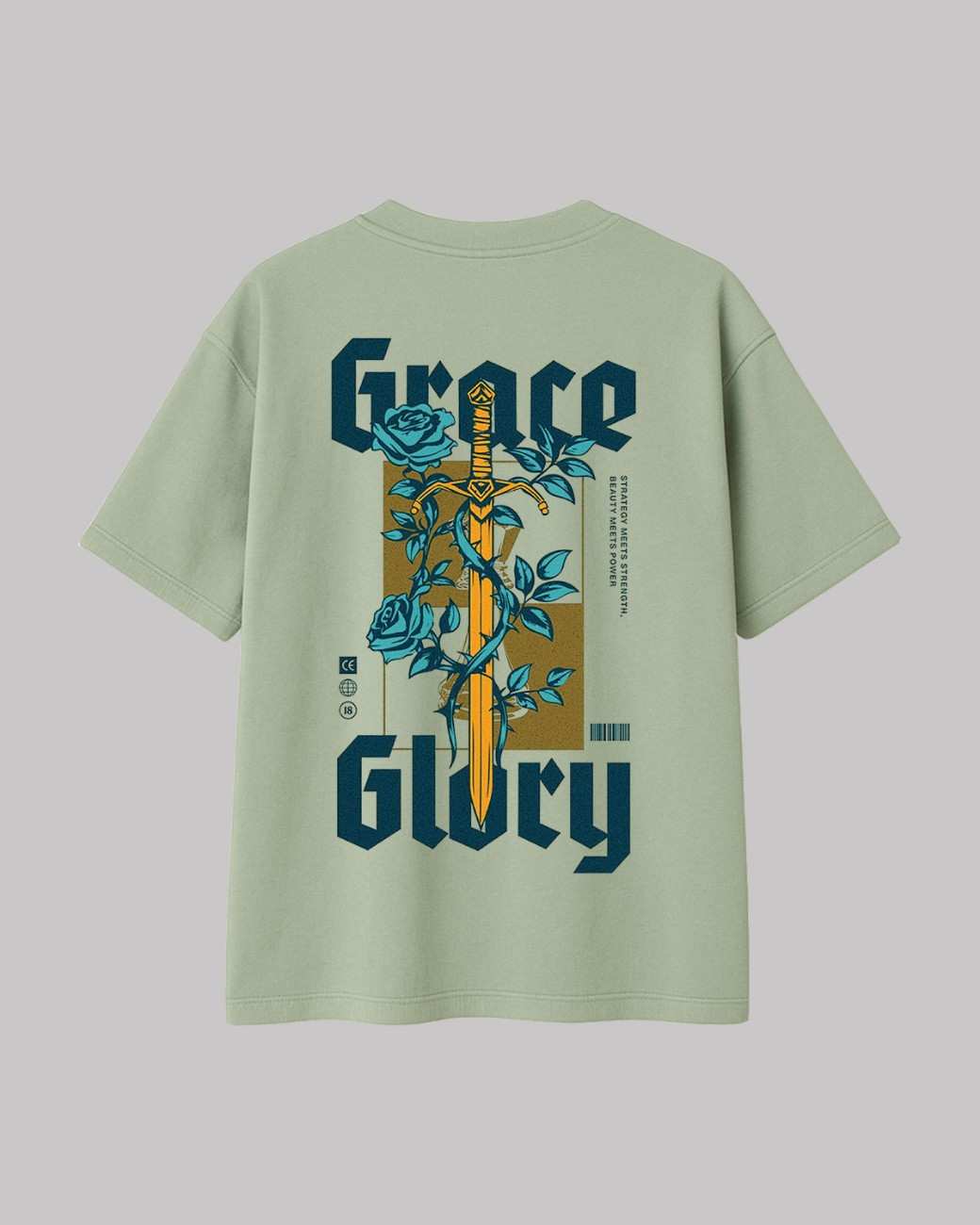 Grace Unisex Oversized t-shirt.