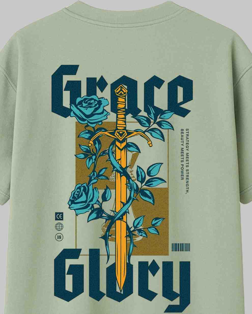 Grace Unisex Oversized t-shirt.