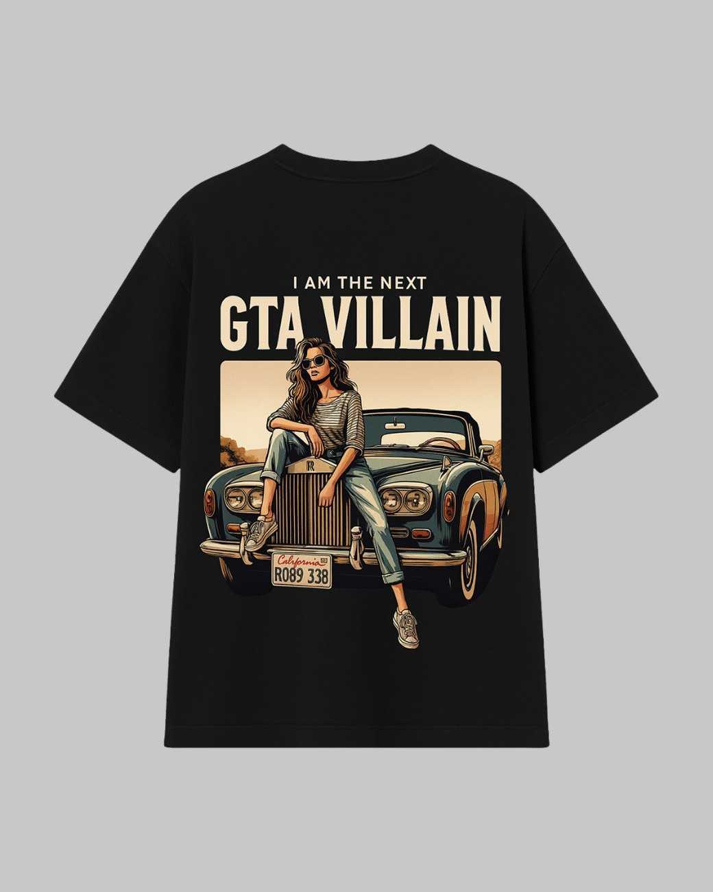 Next GTA Villain - Unisex Oversized t-shirt