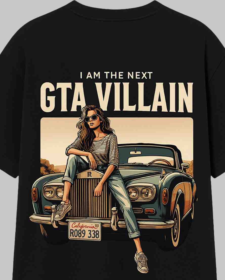 Next GTA Villain - Unisex Oversized t-shirt