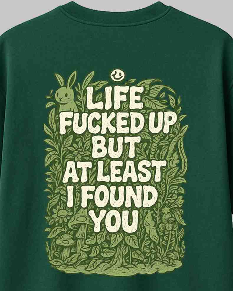 I found You Unisex Oversized t-shirt.