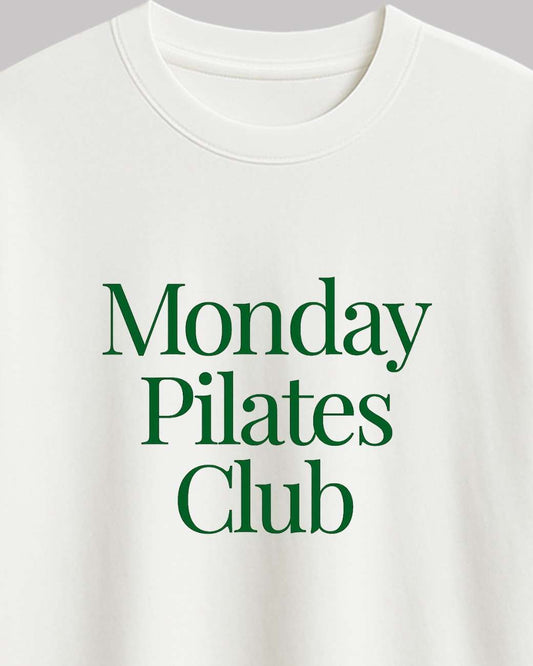 Monday Pilates Club Oversized t-shirt