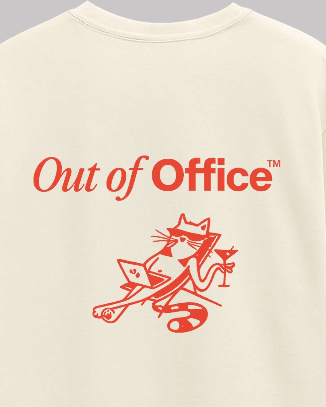Out of Office Oversized t-shirt