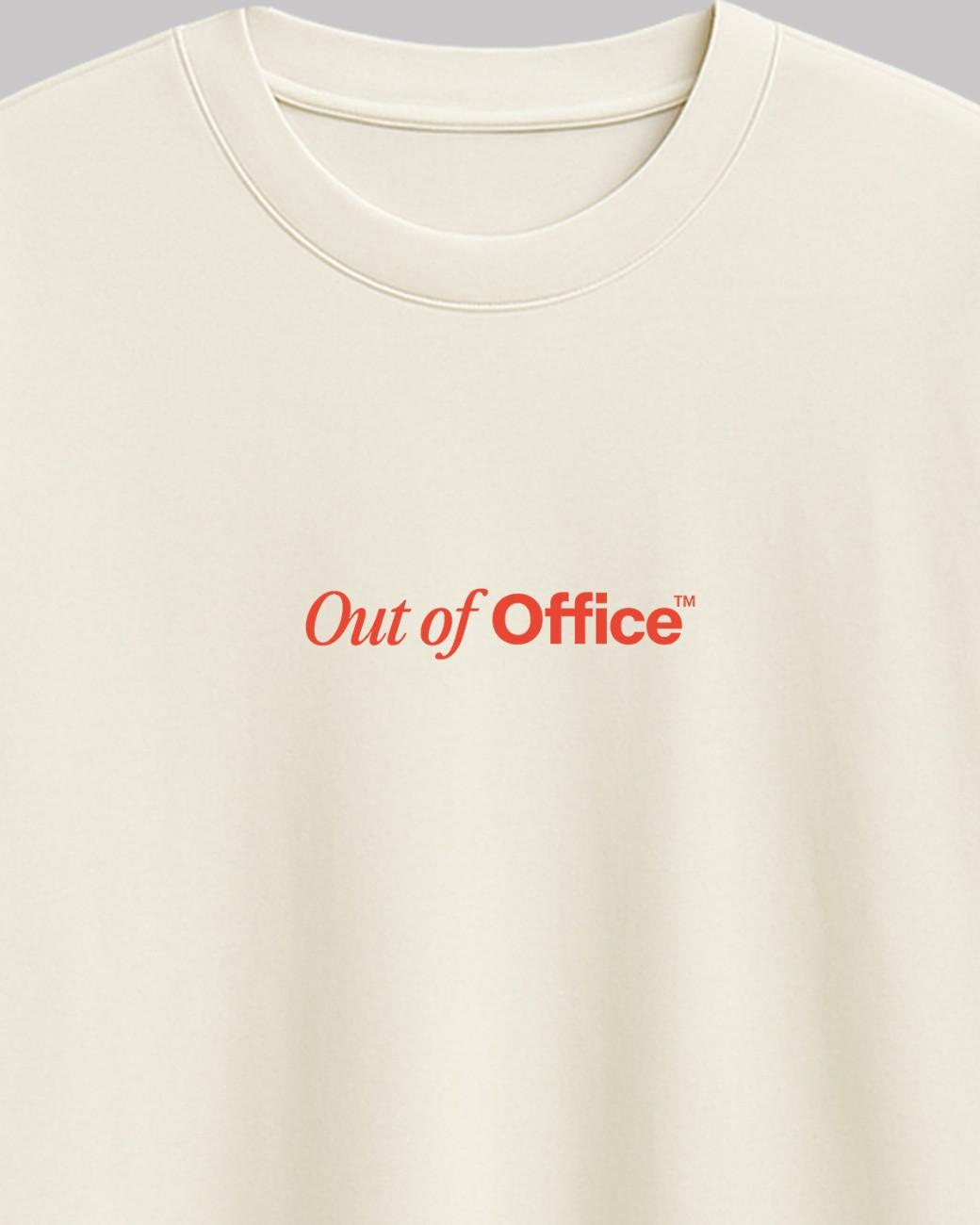 Out of Office Oversized t-shirt