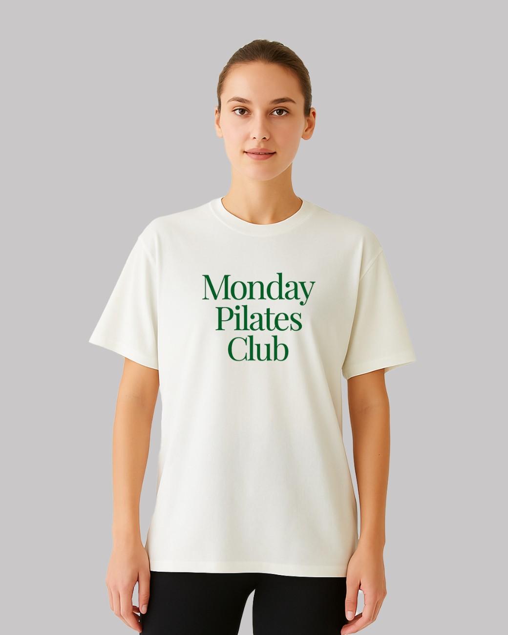 Monday Pilates Club Oversized t-shirt