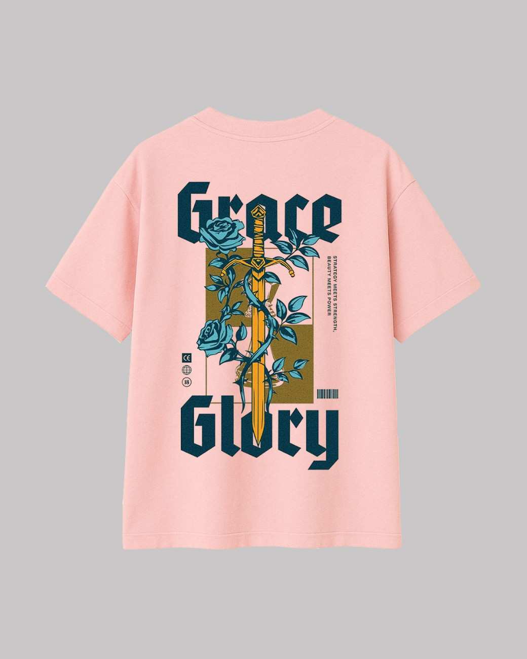 Grace Unisex Oversized t-shirt.