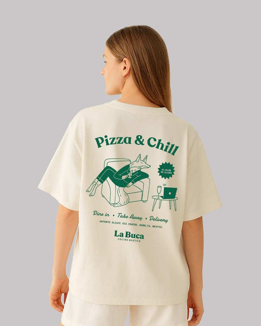 Pizza & Chill Oversized t-shirt