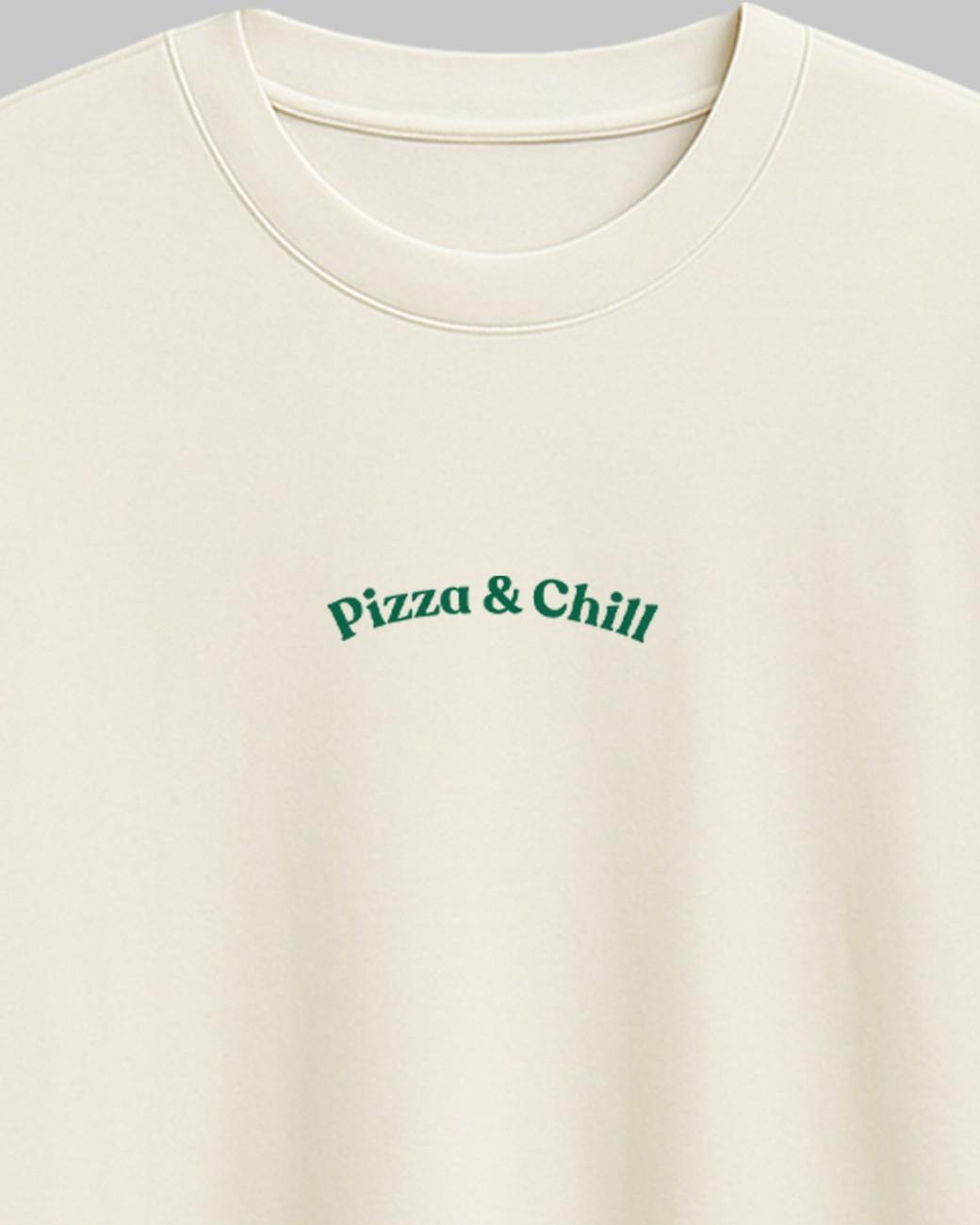 Pizza & Chill Oversized t-shirt