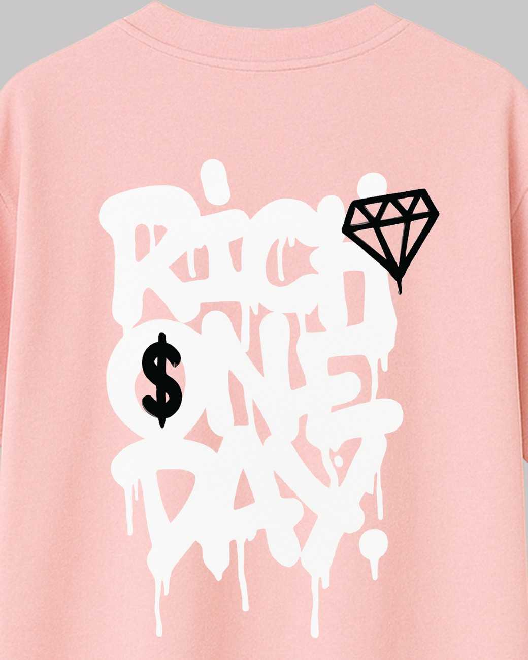 Rich One Day Unisex Oversized t-shirt.