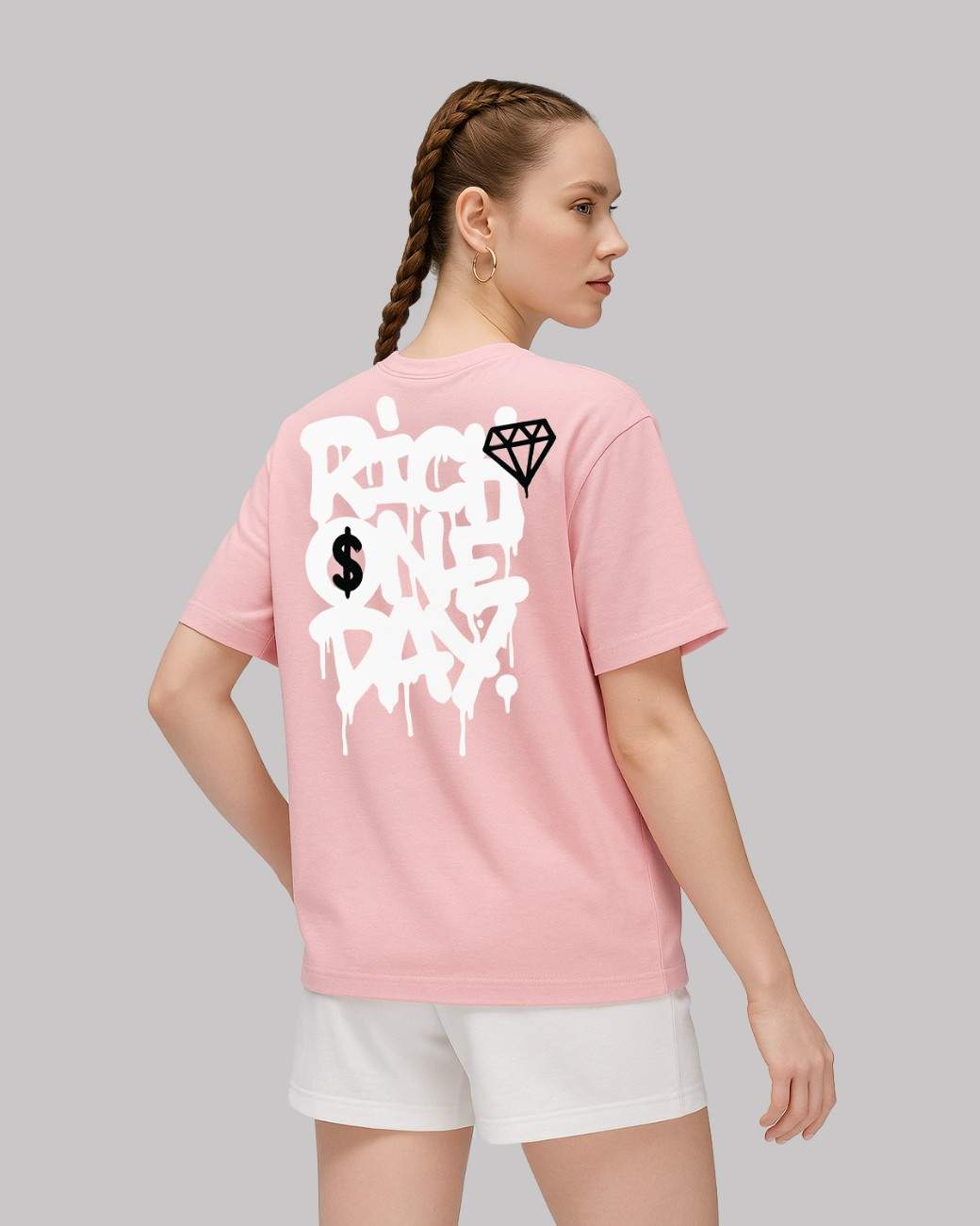 Rich One Day Unisex Oversized t-shirt.
