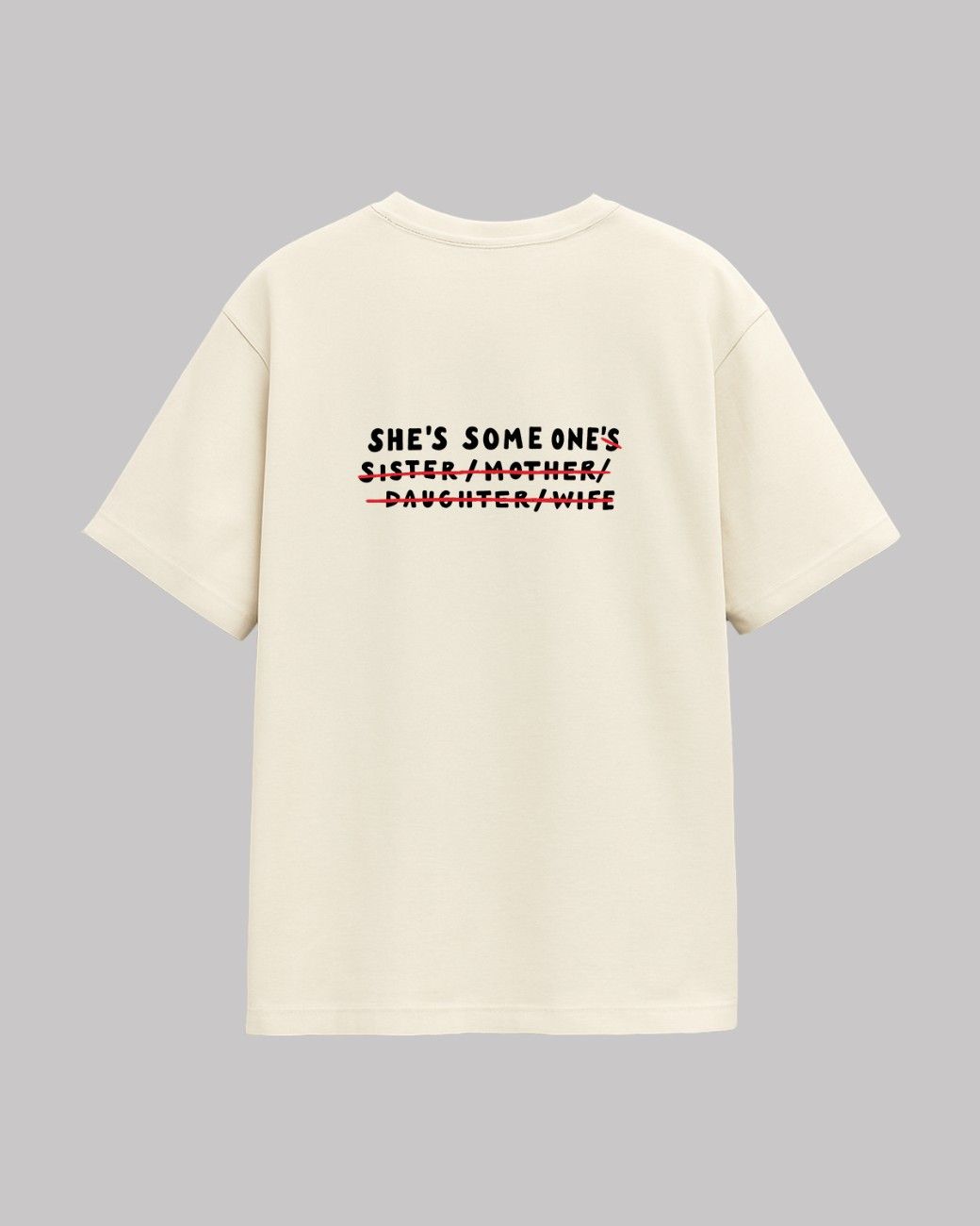 She's Someone Oversized t-shirt